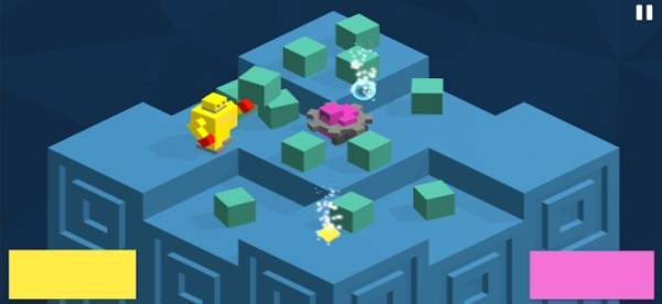 Gameplay screenshot from botsumo battle arena 2 player for Android