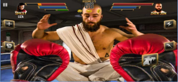 Gameplay screenshot from boxing combat for Android