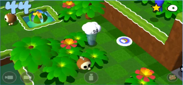 Gameplay screenshot from Cloud for Android