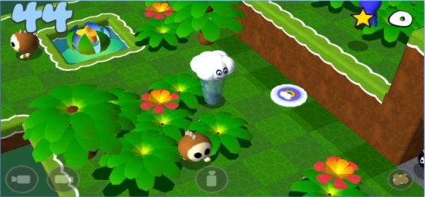 Gameplay screenshot from Cloud for Android