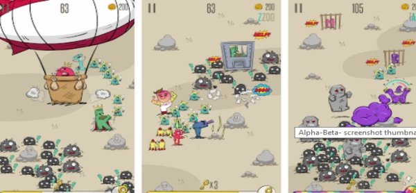 Gameplay screenshot from alpha beta for Android