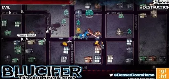 blucifer the doom horse of denver
