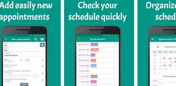Gameplay screenshot from appointments planner for Android