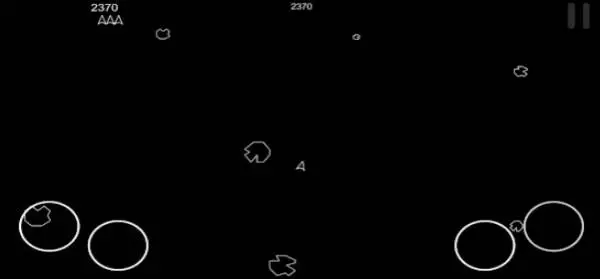 Gameplay screenshot from asteroid storm for Android