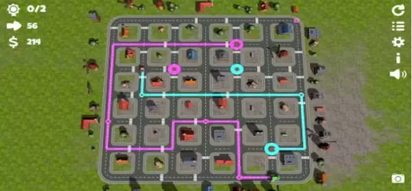 Gameplay screenshot from car puzzler for Android
