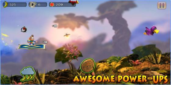 Gameplay screenshot from chimpact run pay once no iap for Android