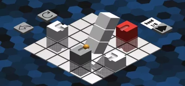Gameplay screenshot from connect3d for Android