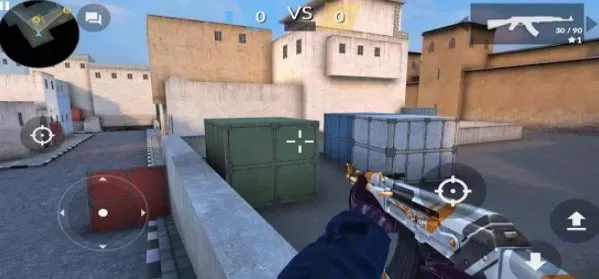 Gameplay screenshot from critical strike cs counter terrorist online fps for Android