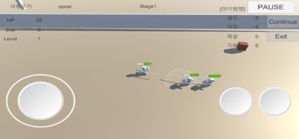 Gameplay screenshot from adventure of spear soldier 4 for Android