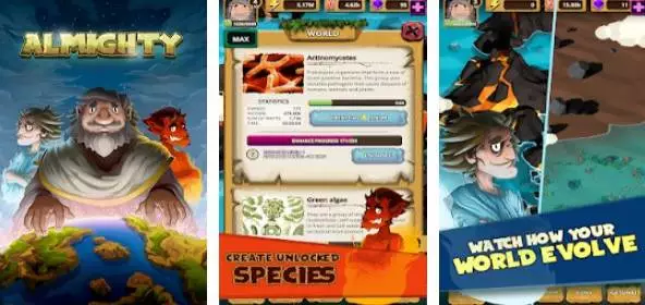 almighty god idle clicker