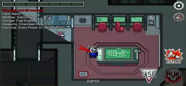 Gameplay screenshot from Among Us for Android