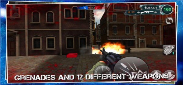 Gameplay screenshot from battlefield multiplayer for Android