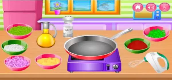 Gameplay screenshot from cooking in the kitchen for Android