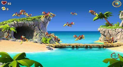 Gameplay screenshot from crazy chicken pirates for Android
