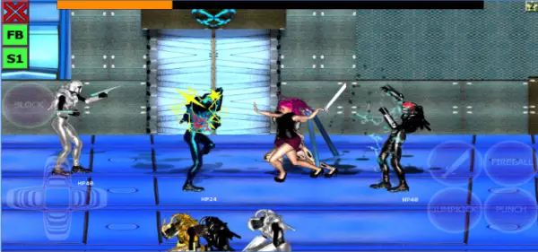 Gameplay screenshot from anya demonslayer hd for Android