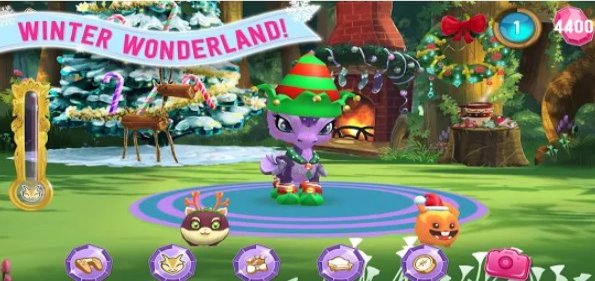 Gameplay screenshot from baby dragons ever after high for Android