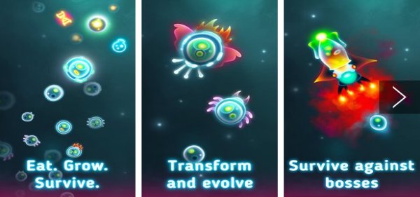 Gameplay screenshot from bacter io evolution for Android