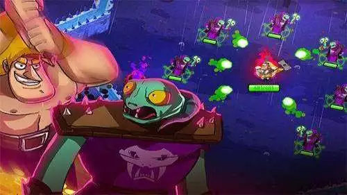 Gameplay screenshot from barbaric the golden hero for Android