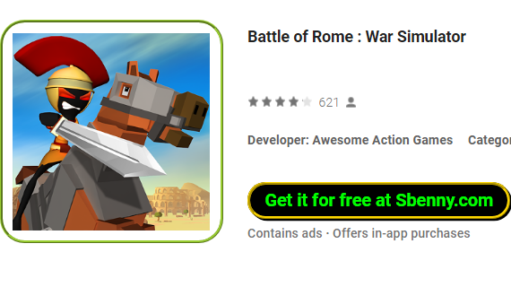 Batalla de rome war Simulator