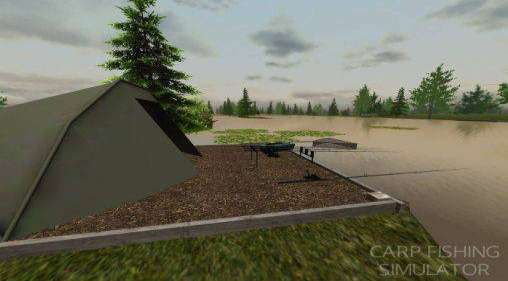 Gameplay screenshot from carp fishing simulator for Android