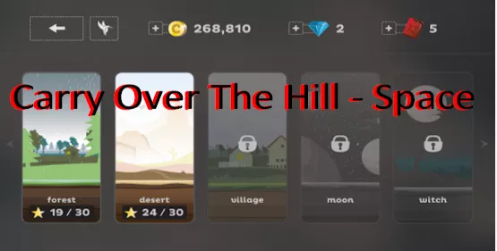 carry over the hill space