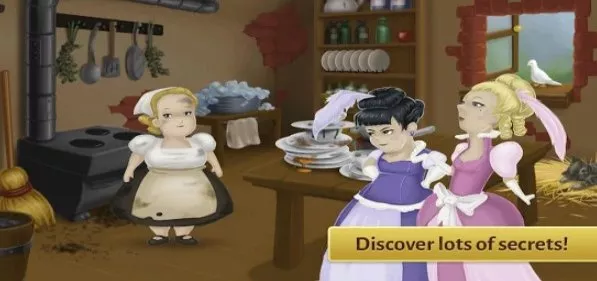 Gameplay screenshot from cinderella an interactive fairytale for Android
