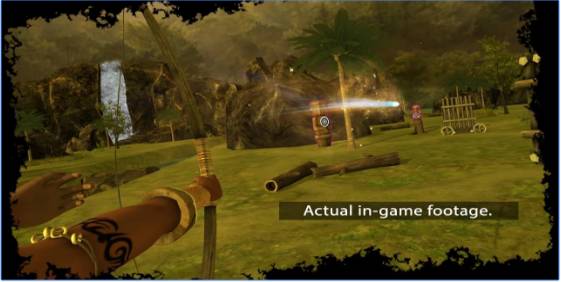 Gameplay screenshot from archery 360 for Android