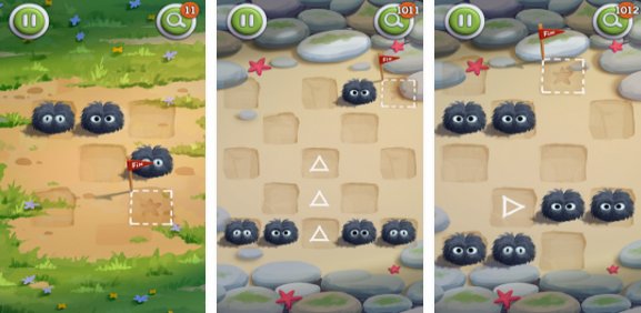 Gameplay screenshot from blackies for Android
