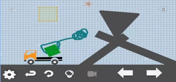 Gameplay screenshot from brain it on the truck for Android