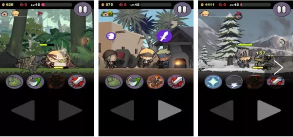 Gameplay screenshot from brave john for Android