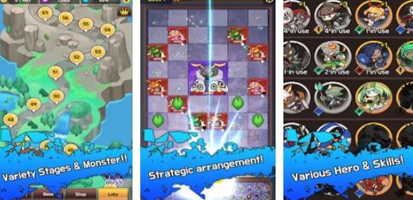 Gameplay screenshot from brick breaker evolution rpg for Android