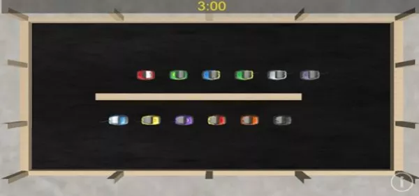 Gameplay screenshot from bumper car mania for Android