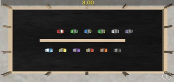 Gameplay screenshot from bumper car mania for Android