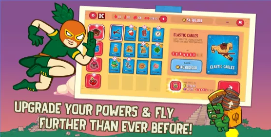 Gameplay screenshot from burrito bison launcha libre for Android