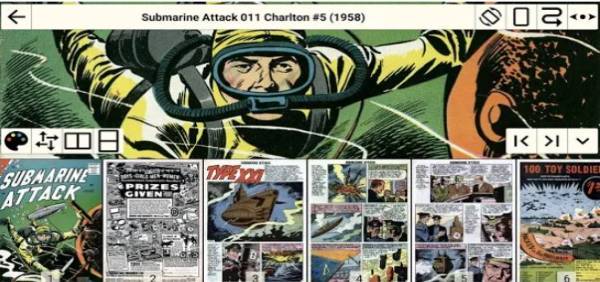 Gameplay screenshot from cdisplayex comic reader for Android