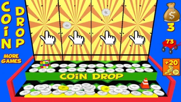 Gameplay screenshot from coin drop pro for Android
