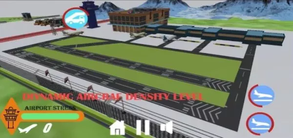 Gameplay screenshot from airport rush for Android