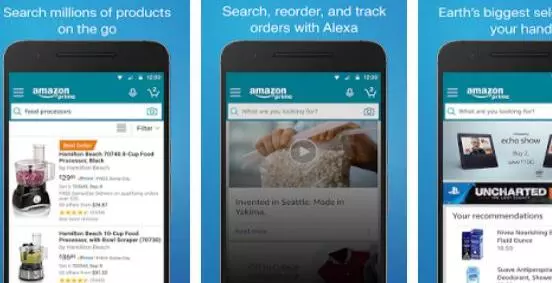Gameplay screenshot from amazon shopping for Android