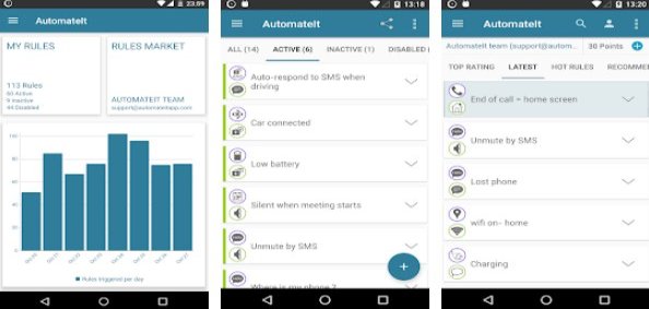 Gameplay screenshot from automat it pro automate tasks on your android for Android