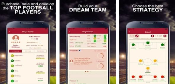 Gameplay screenshot from be the manager 2019 football strategy for Android