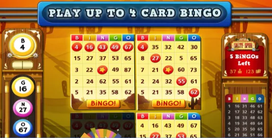 Gameplay screenshot from bingo pop for Android
