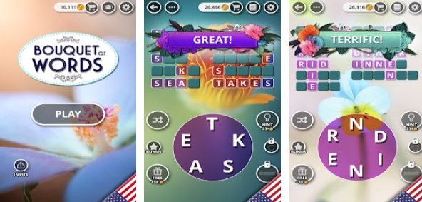 bouquet of words word game