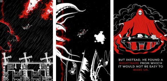 Gameplay screenshot from allan poe s nightmare for Android