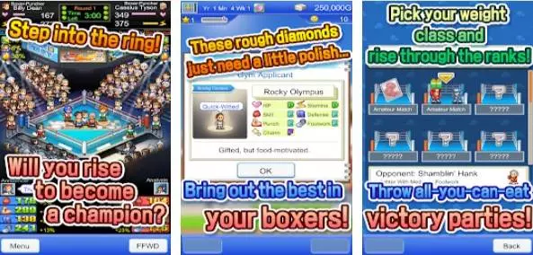 Gameplay screenshot from boxing gym story for Android