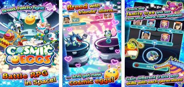 cosmis eggs battle adventure rpg is space