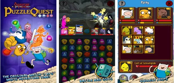 Adventure Time Puzzle Quest