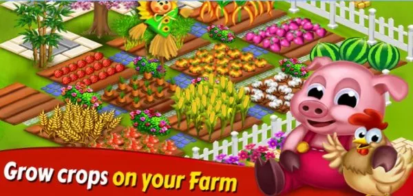 Gameplay screenshot from big little farmer offline farm for Android