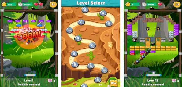 Gameplay screenshot from brick breaker 2 for Android
