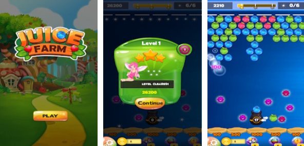 bubble guppies fruit bubble shooter
