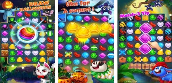 Gameplay screenshot from candy royal for Android